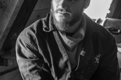 Deck hand on gun deck.