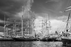 The busy port of Kristiansand The busy port of Kristiansand