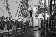 Evening on deck